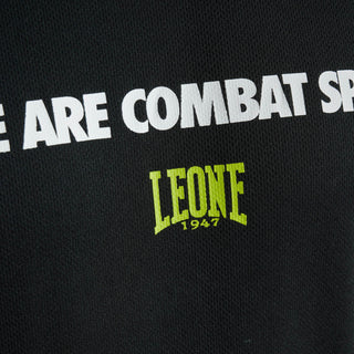 T-shirt Technik Leone Logo Wacs ABX126 Schwarz 
