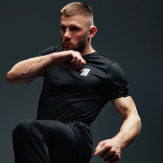 T-shirt Technik Manto Pulse Schwarz 