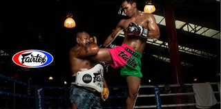 Schienbeinschoner Fairtex Double Padded SP3 mit Fußstütze 