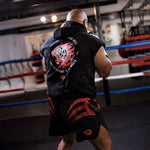 Ärmelloses Sweatshirt Venum x Mike Tyson Tiger mit Kapuze Schwarz 