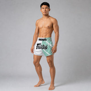 Kick-Thai Shorts Fairtex BS1923 Racer Weiß