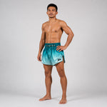 Kick-Thai Shorts Fairtex BS1906 Fade Grün