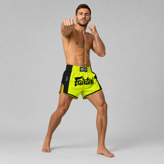 Kick-Thai Shorts Fairtex BS1706 Lime