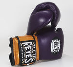Boxhandschuhe Cleto Reyes Sparring CE6 Lila-Gold