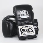 Boxing gloves Cleto Reyes Safetec CB4 Black with Laces